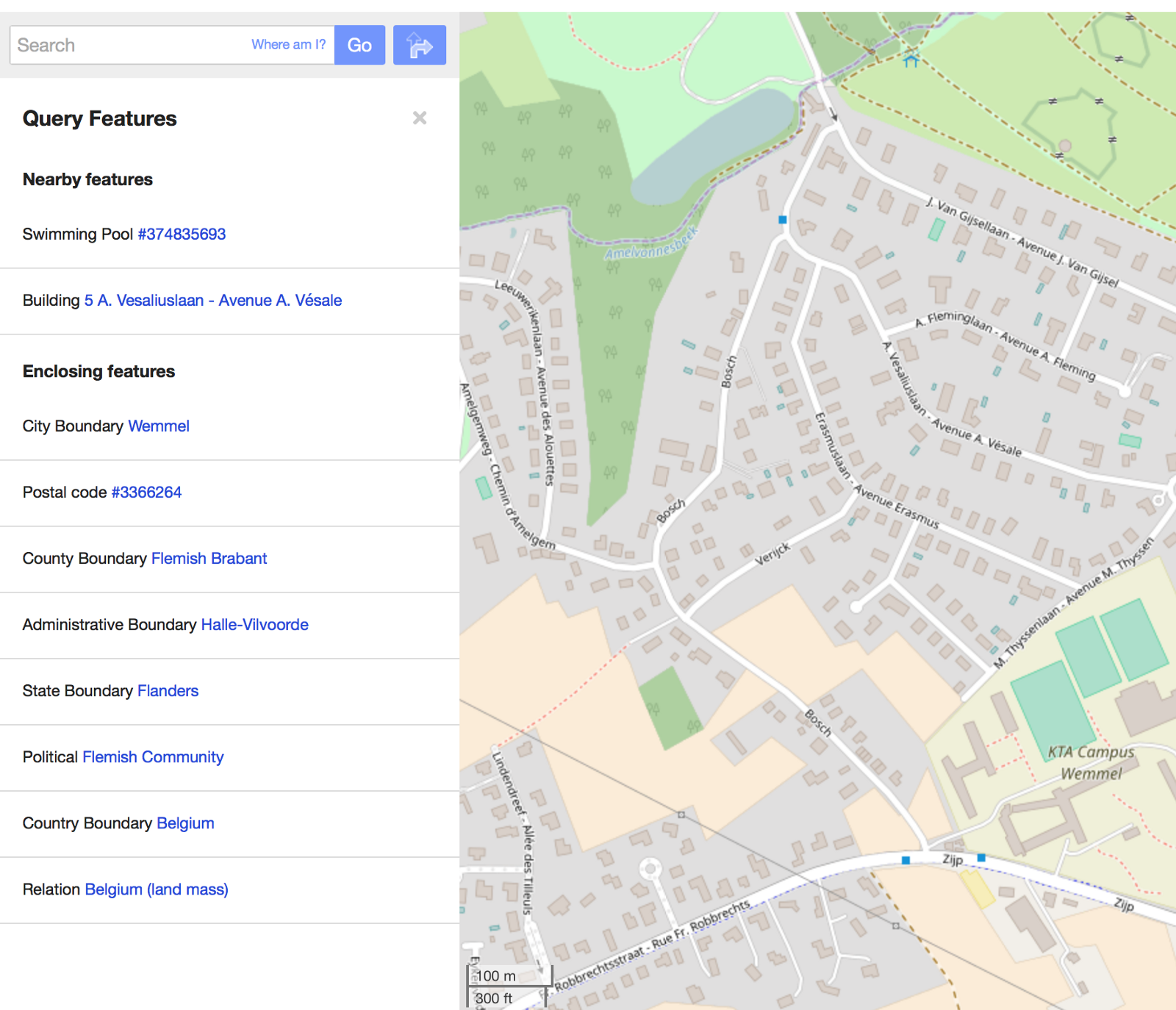 OSM screenshot